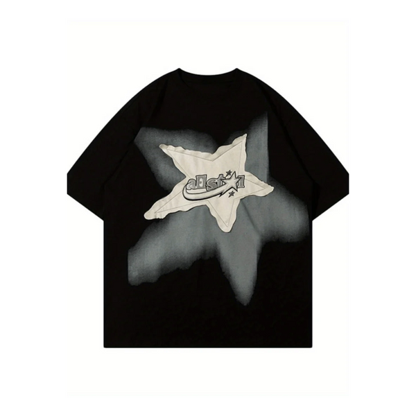 Retro Star Graphic Loose Tee