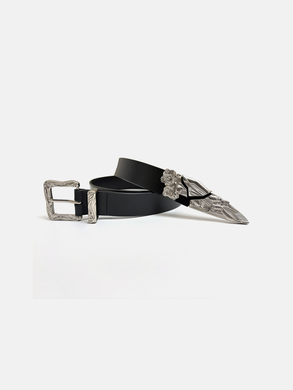 Engraved Buckle Belt