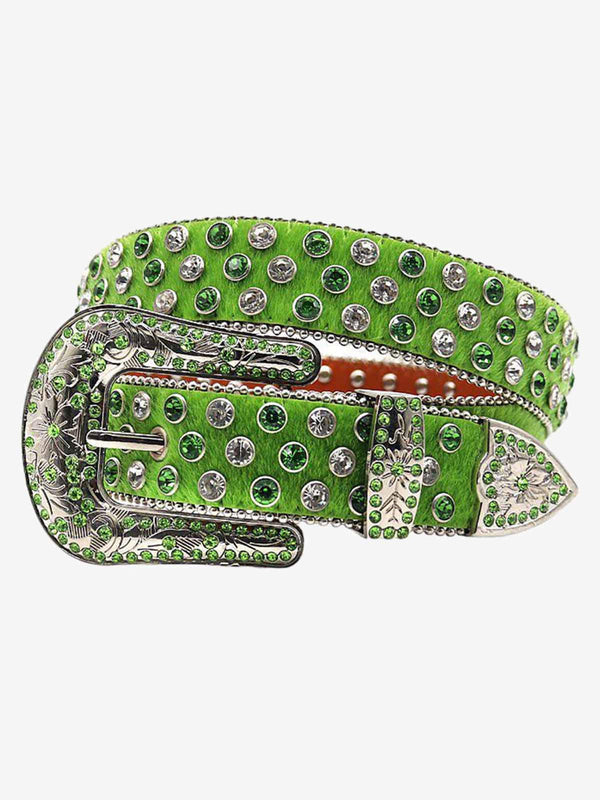 High-End Rhinestone Diamond-Studded Belt