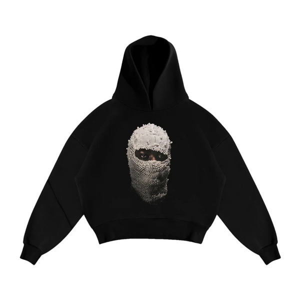 Mask Heavyweight Portrait Hoodie
