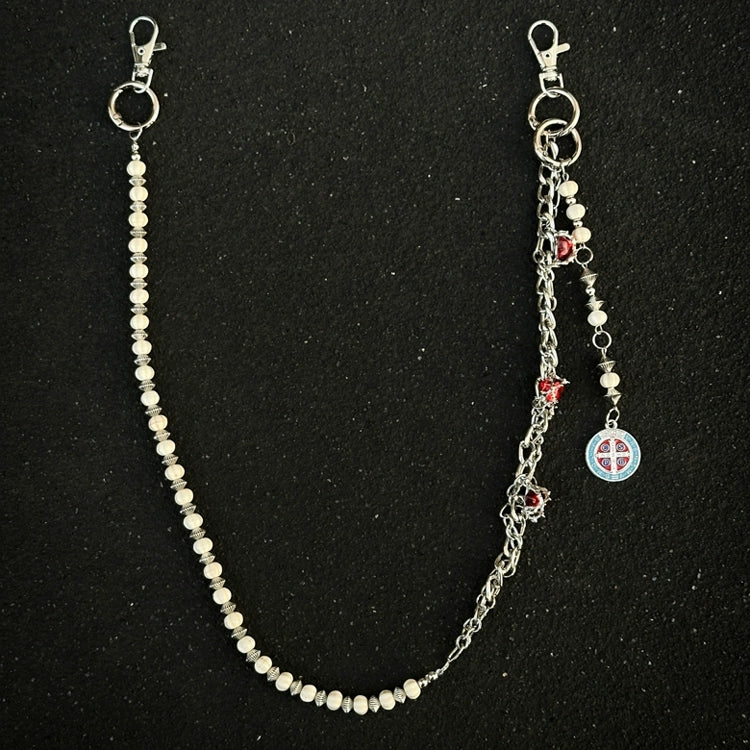 灵韵对撞SoulCollision 男女情侣款嘻哈街舞牛仔腰链裤链裤子配饰