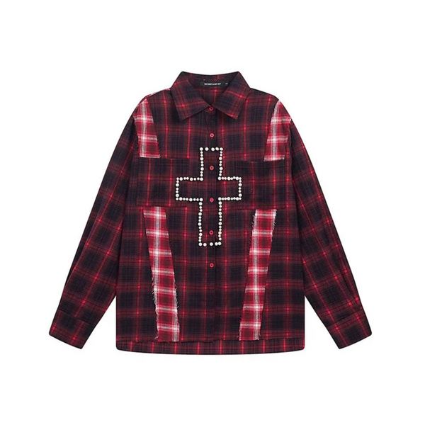 Pearl Cross Plaid Heritage Shirt