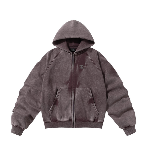 Thick Dark Wash Hoodie