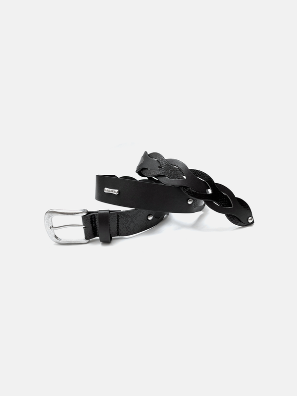 Twist Leather Belt