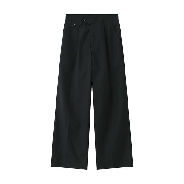 Black pants on a white background