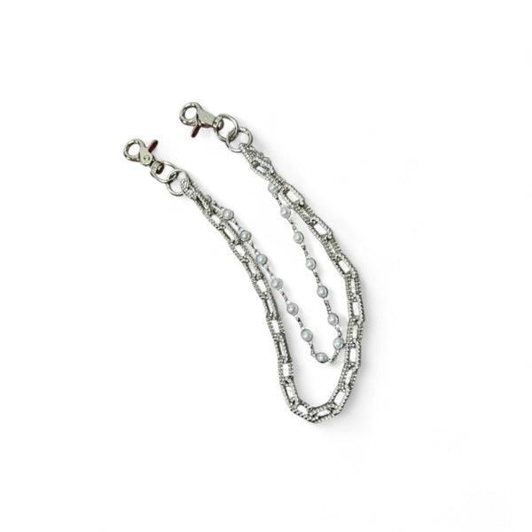 Multi-Strand Cube Accent Wallet Chain